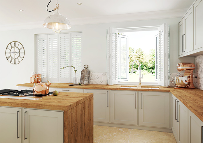 Bromley, Classic White - Full Height Plantation Shutter - Image 7